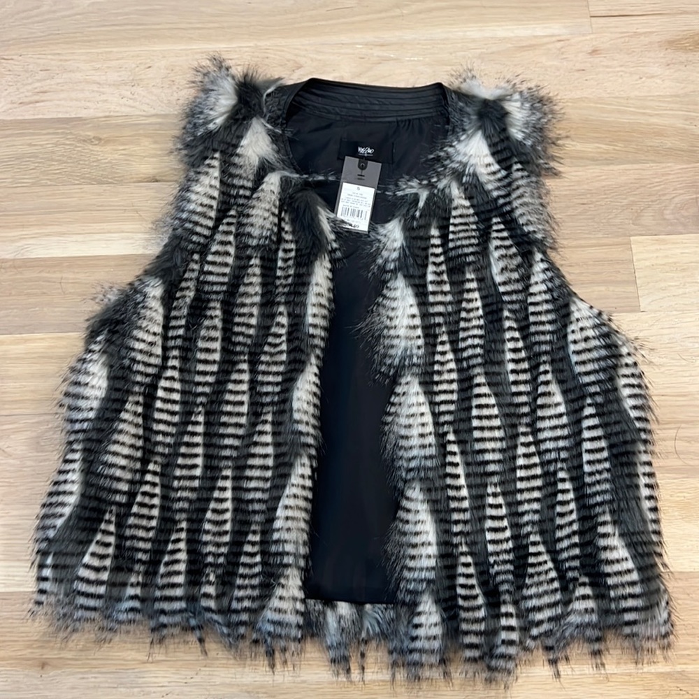 Mossimo Fur Vest